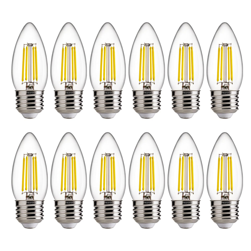 FLSNT daylight dimmable B11 LED bulb offering energy efficiency