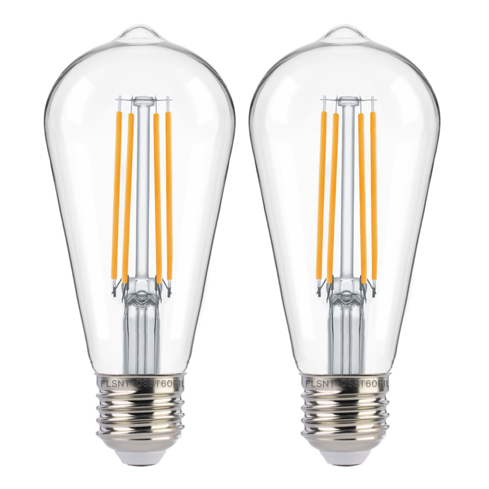 FLSNT dusk-to-dawn outdoor sensor bulb guides nighttime entrances.