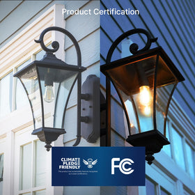 FLSNT E26-base outdoor LED bulb fits fixtures easily and reliably.
