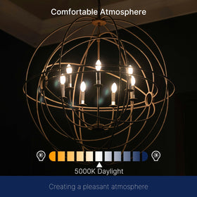 FLSNT energy-efficient bulbs reduce heat and extend bulb life for busy spaces.