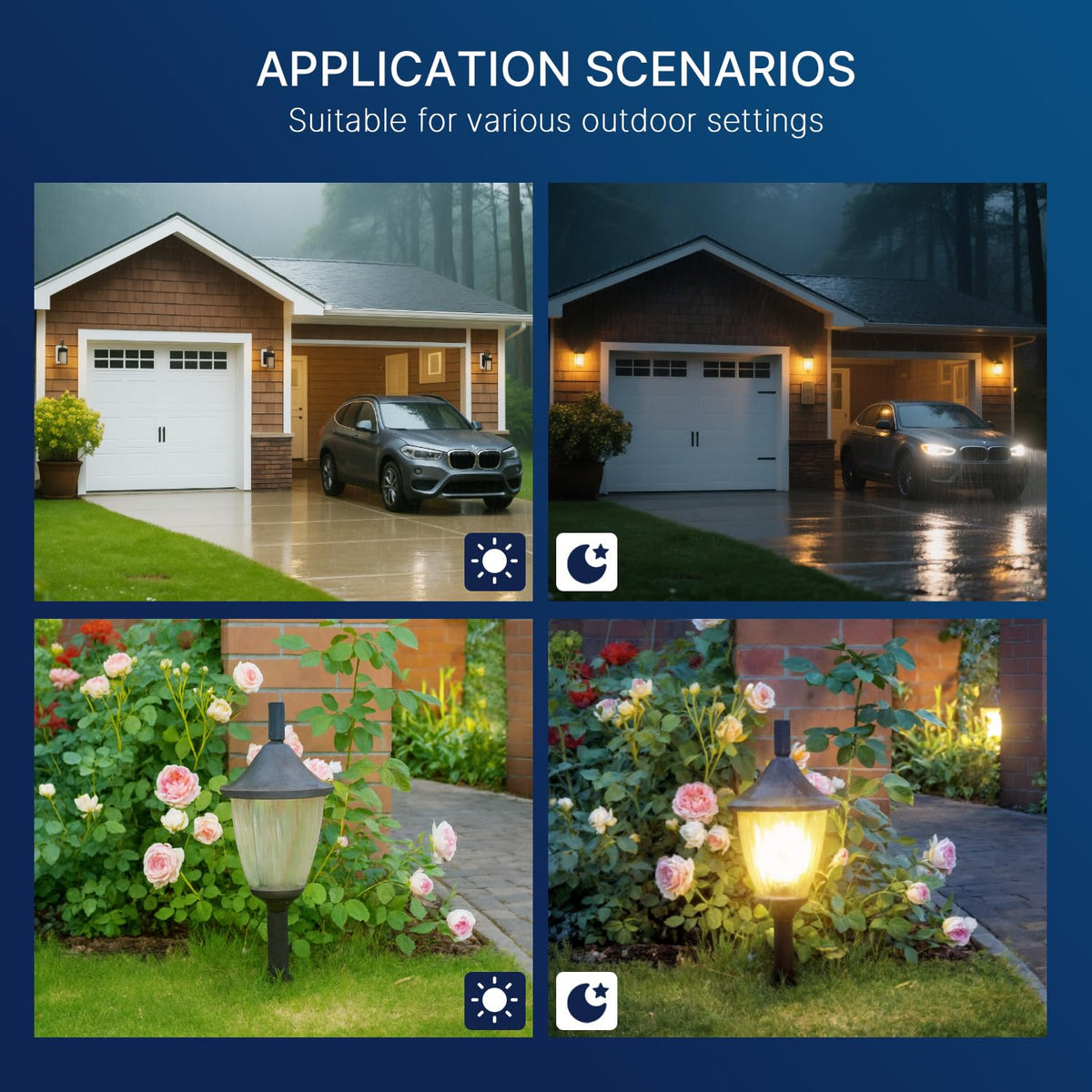 FLSNT energy-efficient outdoor lighting reduces energy use