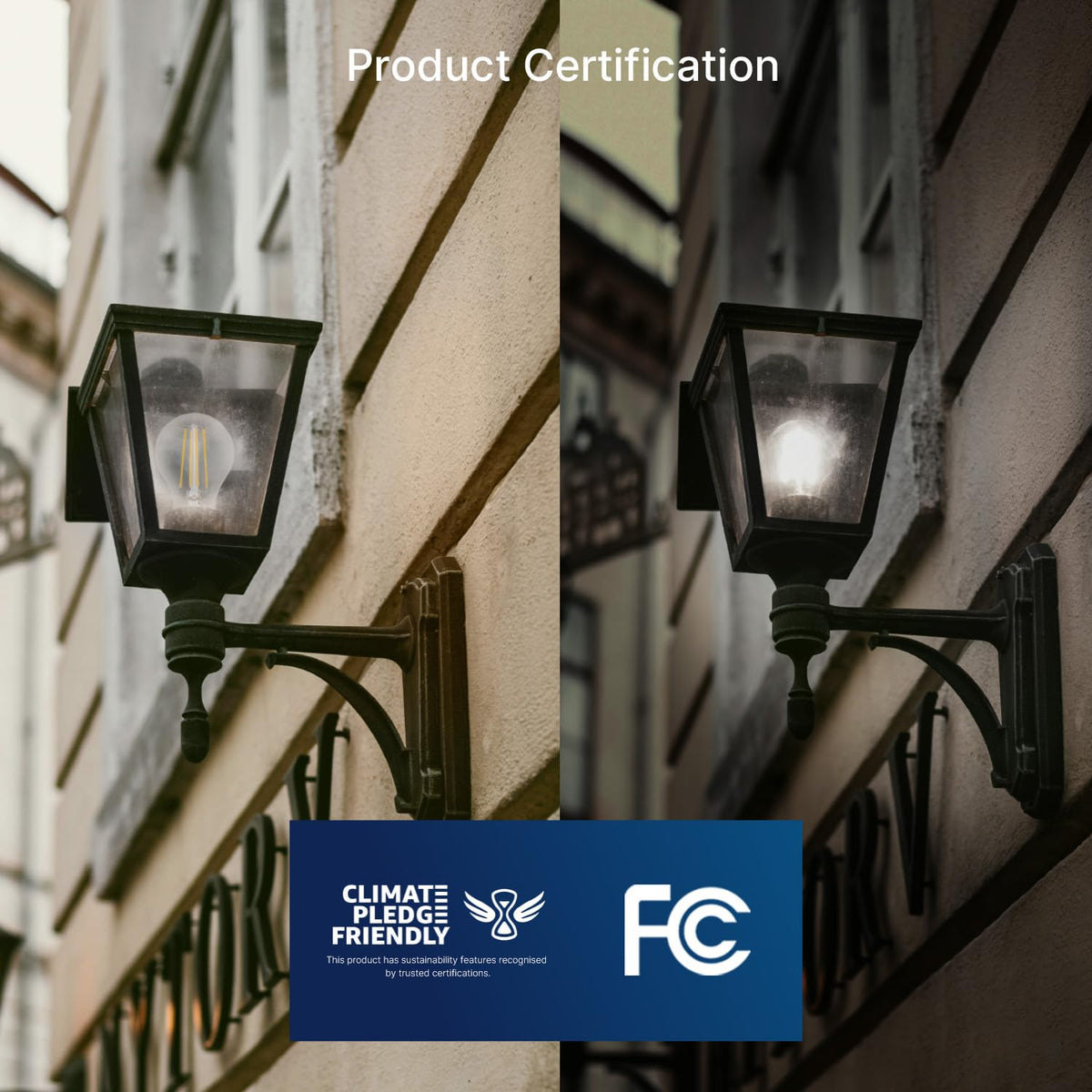 FLSNT 7W LED replaces 60W for energy-saving outdoor lighting