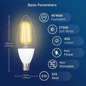 Bright, reliable outdoor light for walkways up to 15,000 hours