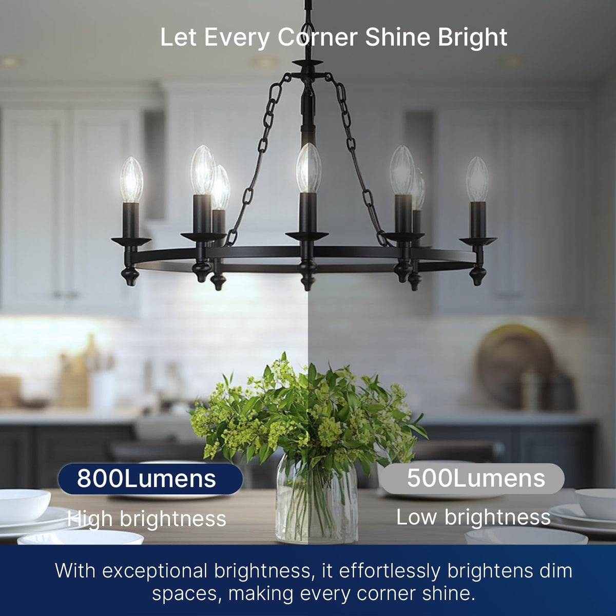 FLSNT indoor living and dining lighting for versatile spaces