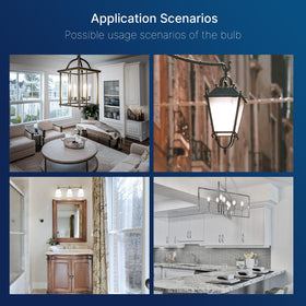 FLSNT low-heat LED bulb reduces heat near fabrics and surfaces