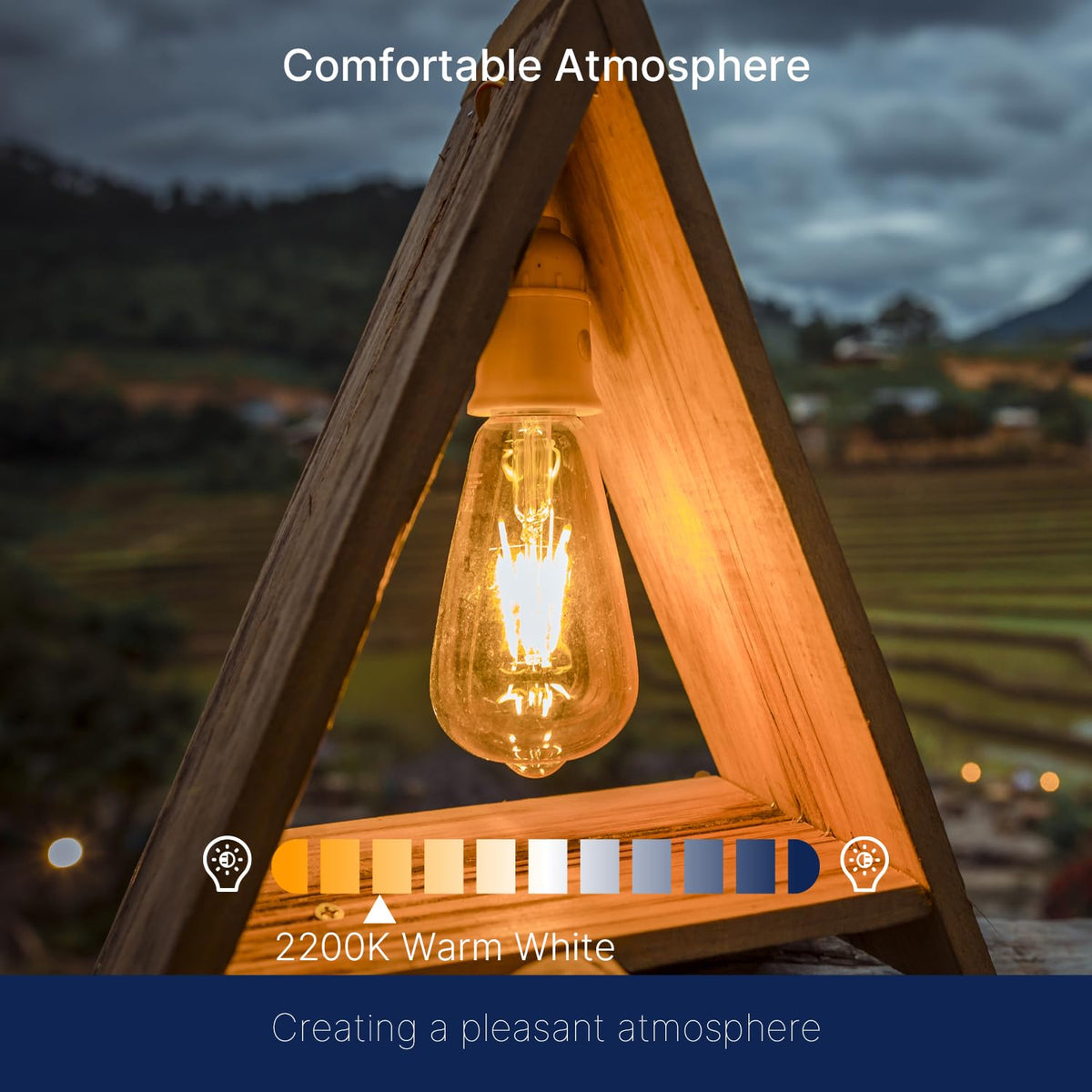 FLSNT ST19 400 lumens energy-saving replacement for incandescent bulbs.