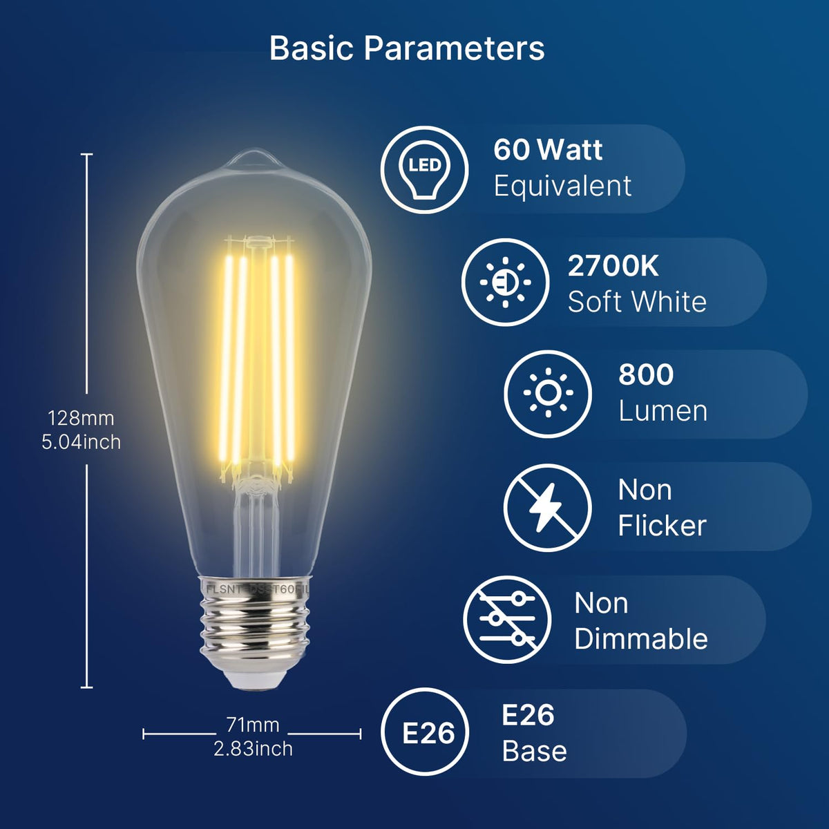 FLSNT two-pack outdoor bulbs ensure quick replacement and coverage.