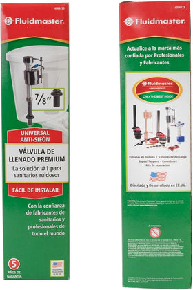 Fluidmaster 400A133 boxed-set ready for quick bathroom upgrades