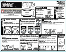Fluidmaster 7530P8 packaging ready for DIY bathroom upgrades.