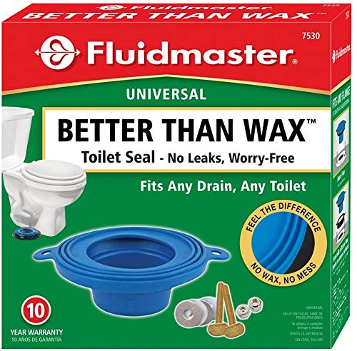 Fluidmaster 7530P8 universal-fit seal across many toilets.
