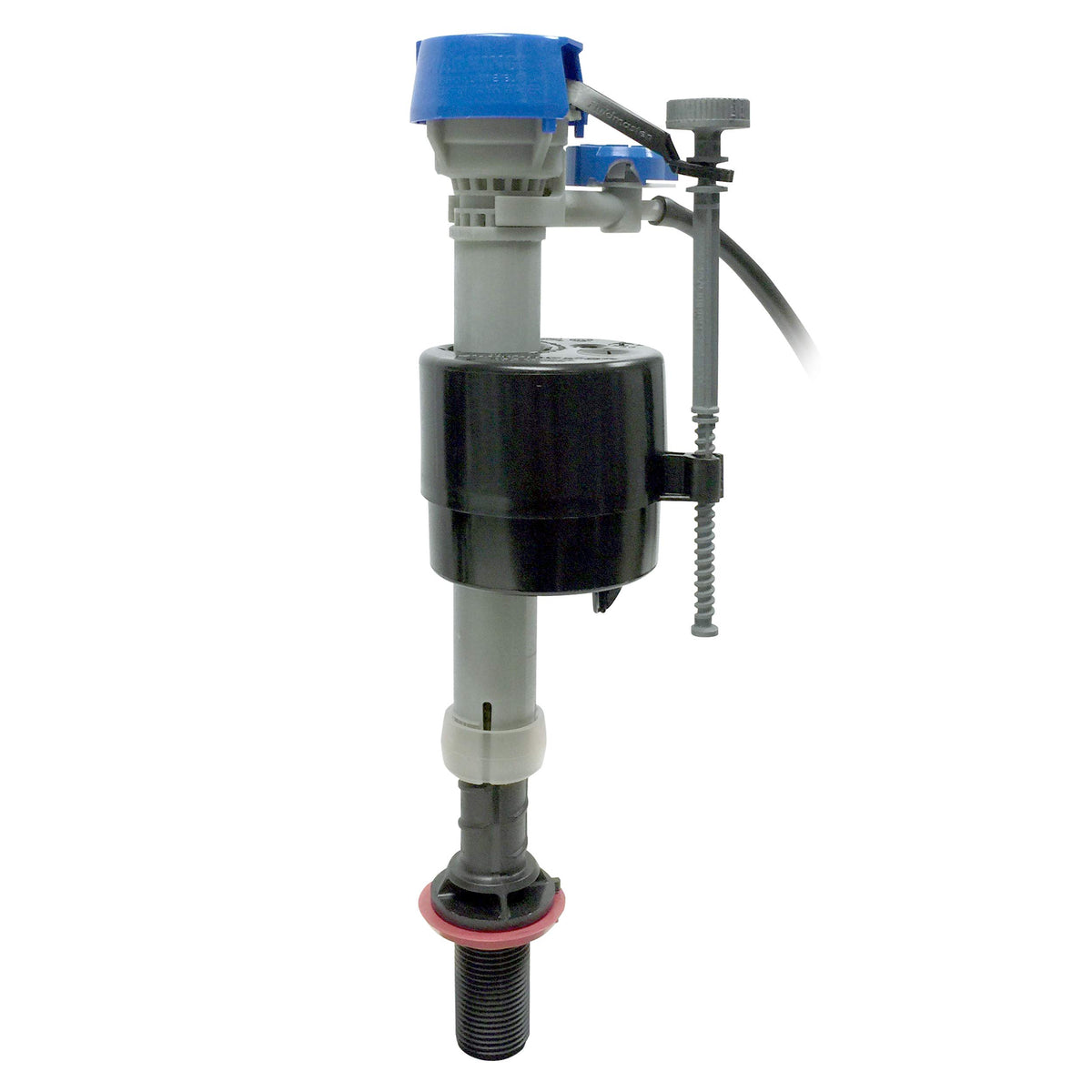 Fluidmaster performax kit in-use on a toilet tank for upgrades.