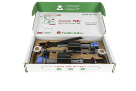 Fluidmaster quiet, fast refill supports smooth bathroom usage.
