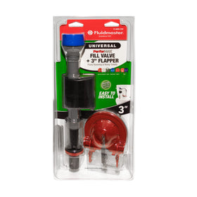 Fluidmaster three-inch flapper close-up highlighting sealing surface.