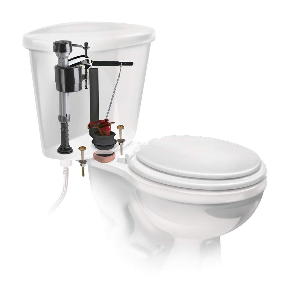 Universal compatibility with most 2-inch valves and 1.6–3.5 GPF.