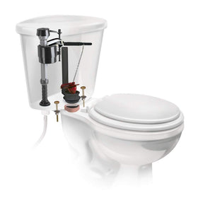 Universal compatibility with most 2-inch valves and 1.6–3.5 GPF.