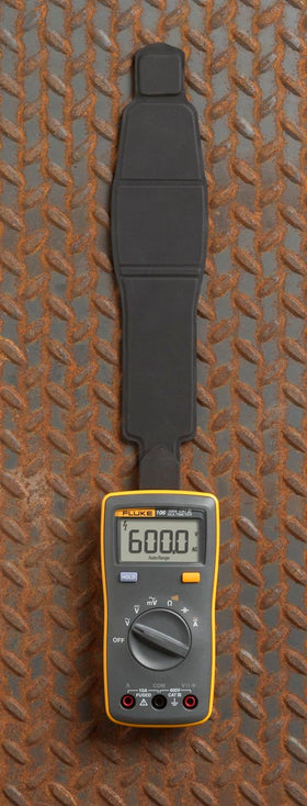 Fluke 106 packaging with batteries and two-year warranty information