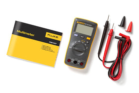Fluke 107 compact pocket-size design for everyday electrical checks.