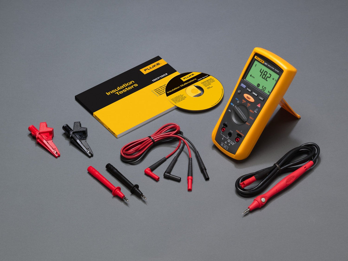Fluke 1507 polarization index and dielectric absorption auto-calculation in action