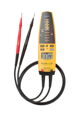 Fluke T+PRO electrical tester in box for on-site use