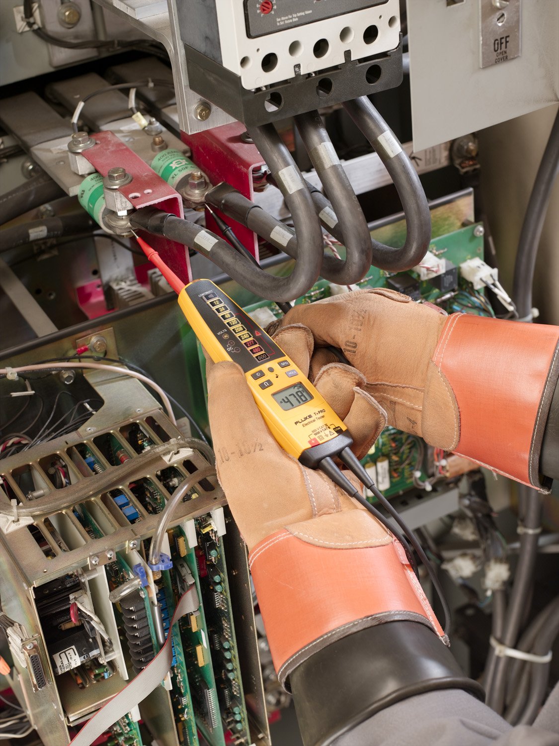 OpenJaw current measurement on Fluke T+PRO for quick checks