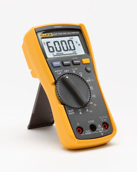 Fluke 117 in low impedance mode reduces ghost voltages for accurate readings.