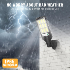 Flumy IP65 waterproof lights withstand rain, snow, and wind outdoors.