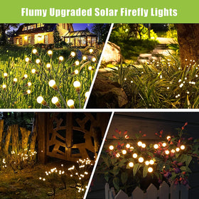 Flumy night garden lights create romantic atmosphere for outdoor gatherings