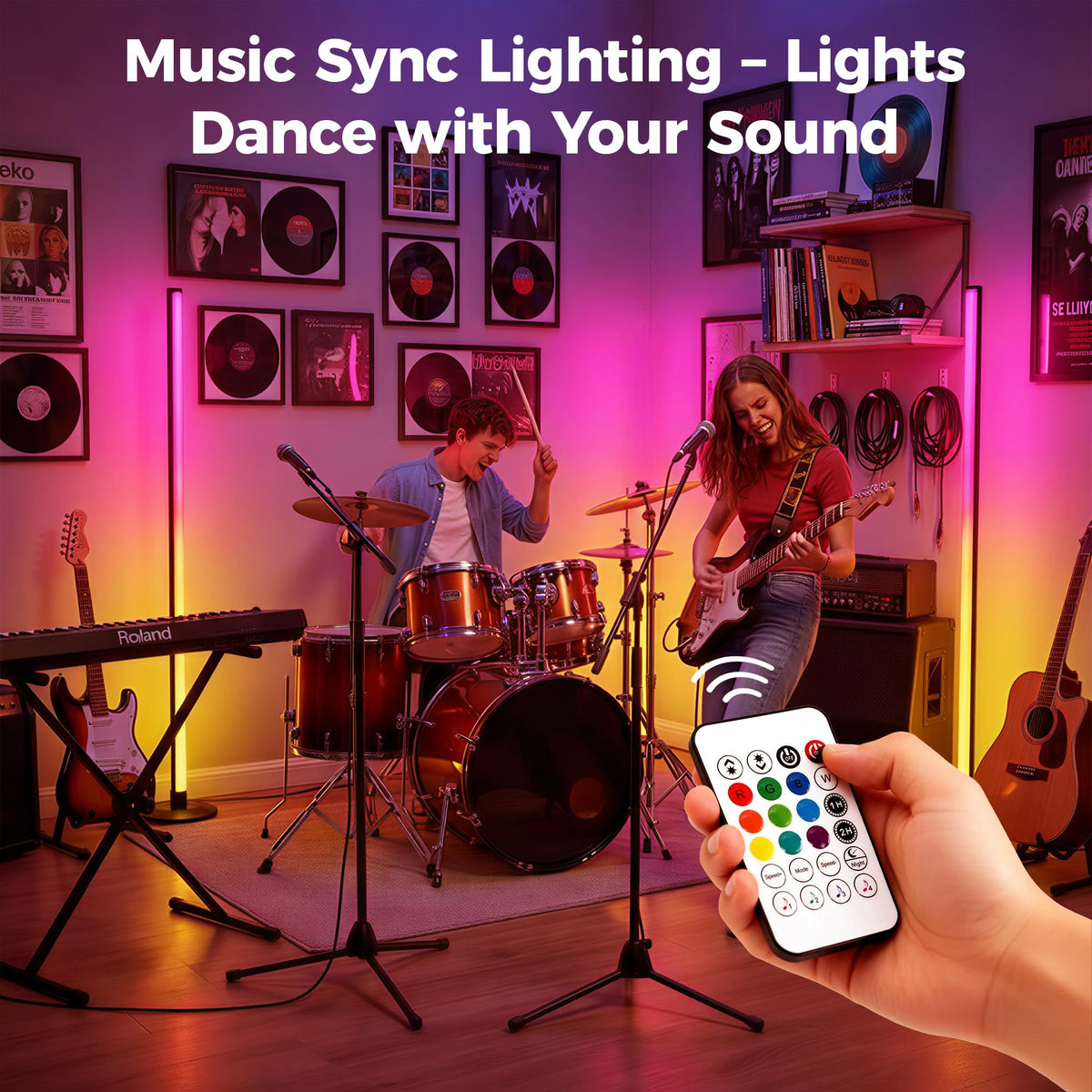 Flupuro ICRGB app and remote control simplify color and brightness changes