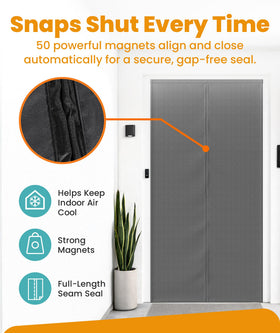Flux Phenom 50 magnets close-up highlights strong magnetic seal for reliable closure