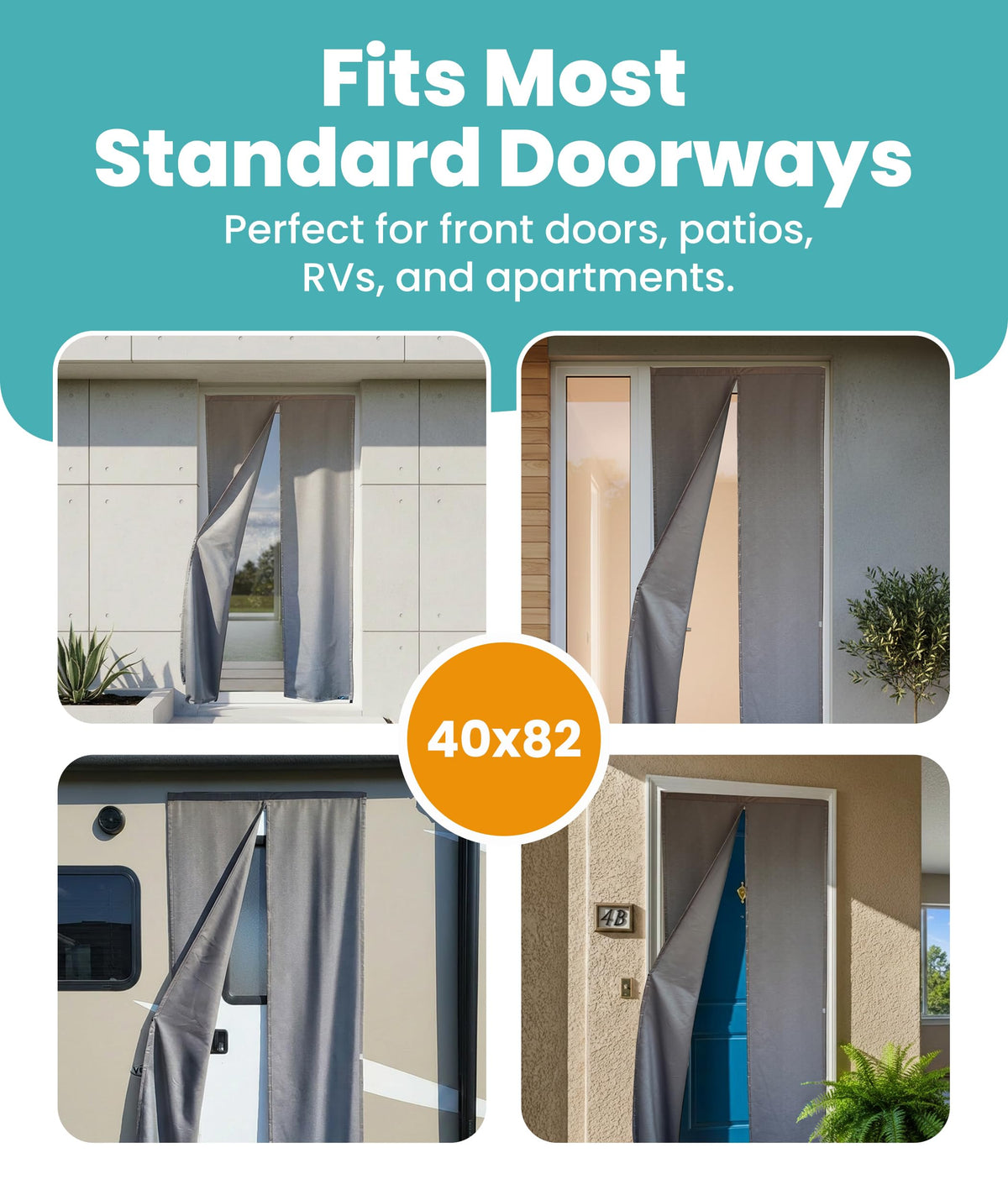 Flux Phenom ramie-cotton filling provides durable insulation for doorways