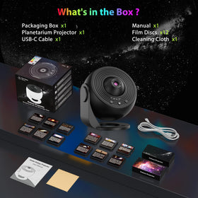 Gift idea scene with FlyEagle Galaxy Projector for kids and adults