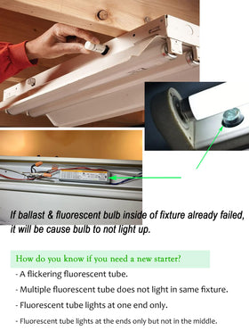 Flyercatch 18-inch bulb fits standard fixtures for easy retrofit.