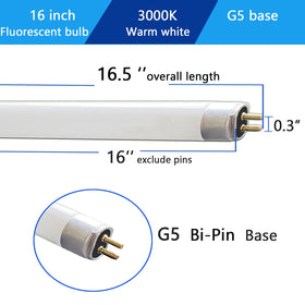 Flyercatch F10T5 16-inch tube ideal for compact under-cabinet fixtures.