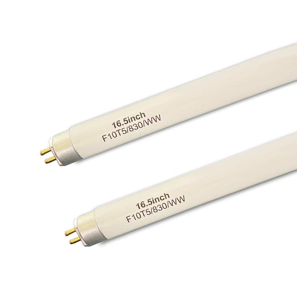 Flyercatch F10T5 under-cabinet bulb delivers warm 3000K light for cozy tasks.