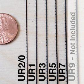 Flying Dutchman pinless blades highlight precise, smooth cuts with a milled edge