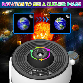 FlyLily Galaxy Projector auto-off timer enables quiet, safe night use