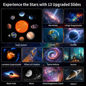 FlyLily Solar System display projection for learning and wonder at home.