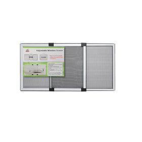Flyzzz adjustable window screen horizontal fits 28-52 inches for flexible openings
