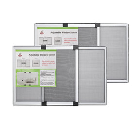 Flyzzz window screen fixed height 19.68 inches for a precise, secure fit.