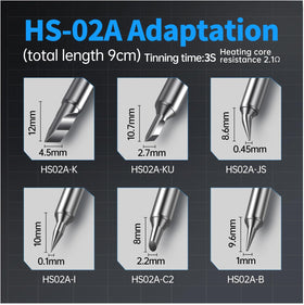 FNIRSI HS02A ergonomic design for comfortable handling during long sessions.