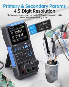 FNIRSI LC1020E open short calibration for accurate prior testing.