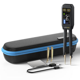 FNIRSI LCR-ST1 tweezer tester enables precise on-the-go measurements.