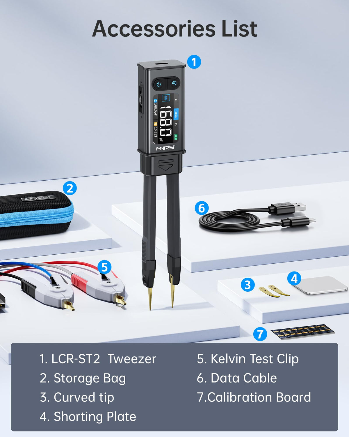 FNIRSI LCR-ST2 continuity testing for quick circuit verification
