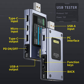 FNIRSI FNB58 ripple and waveform sampling reveals power dynamics