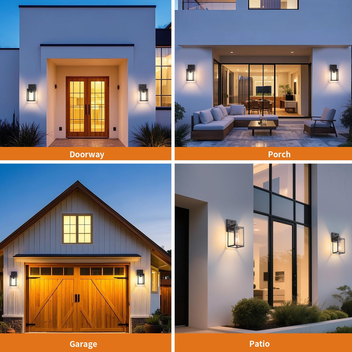 FNYUSLET easy-install wall sconce featuring simple mounting and bulb access