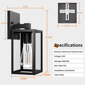 FNYUSLET open-base design enables quick bulb replacement.