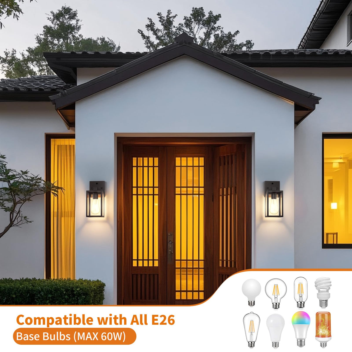 FNYUSLET patio garden exterior light creating ambient dusk ambiance