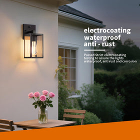 FNYUSLET porch lighting with E26 socket ready for bulb customization