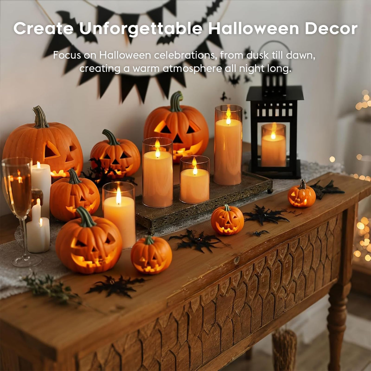 Fo32won acrylic candle decoration adds modern elegance to any room.
