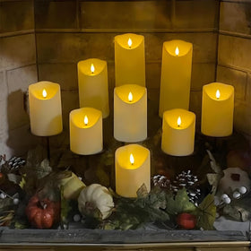 Fo32won safe flameless candles ideal for homes with kids and pets